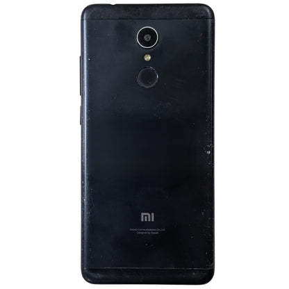 Back View Of Used Xiaomi Redmi 5 32GB 3GB RAM Black