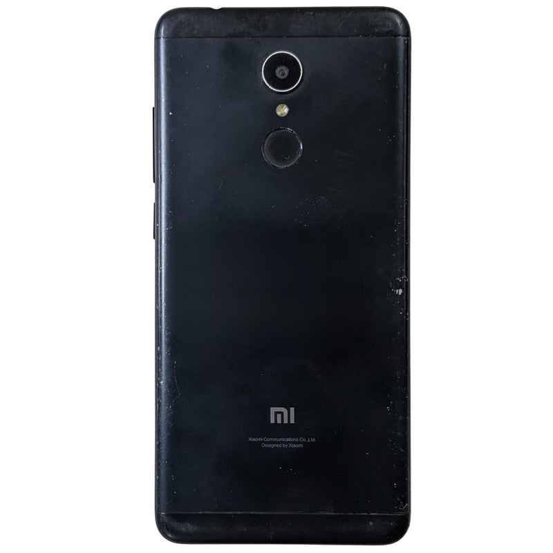 Back View Of Used Xiaomi Redmi 5 32GB 3GB RAM Black
