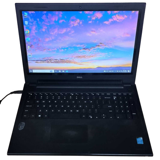 Used Dell Inspiron 15 3543 15.6" Intel Core i3 5th Gen 240GB SSD 4GB RAM Black Laptop