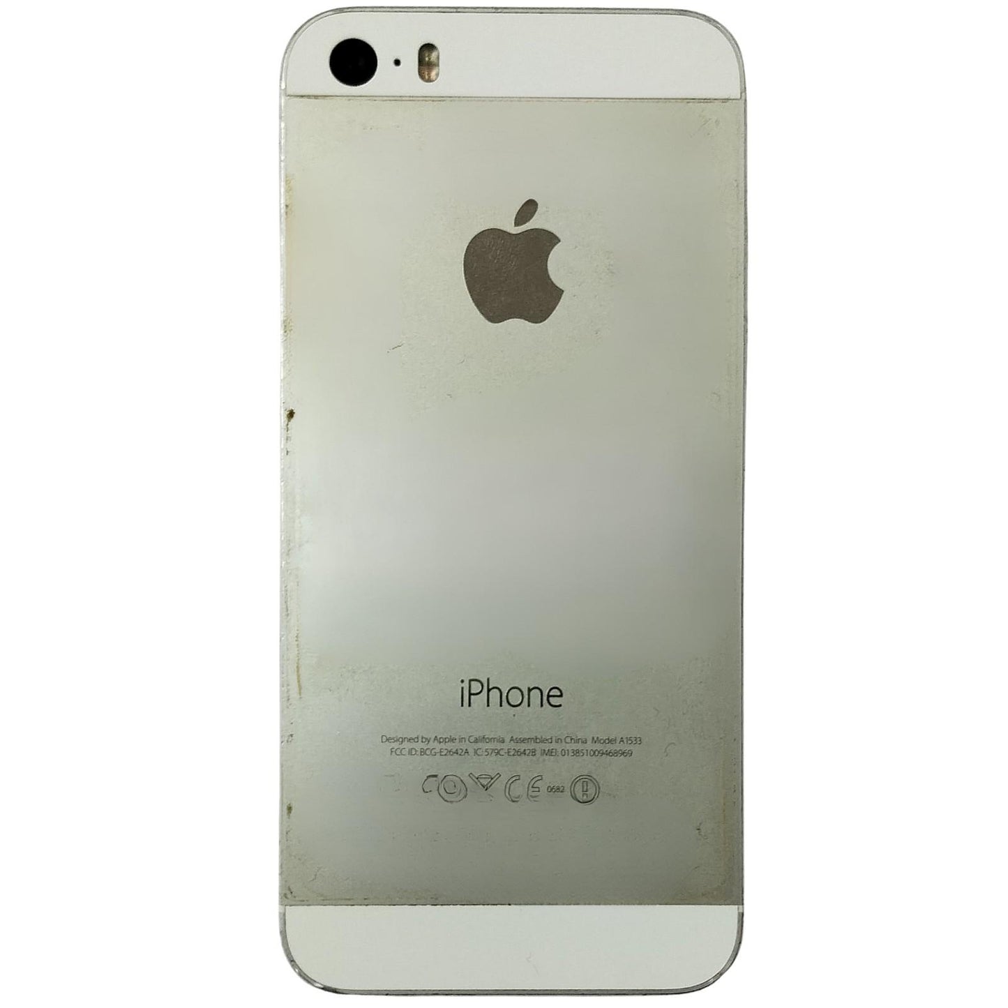 Back Panel Of Apple iPhone 5S (A1533) 32GB White/Silver 
