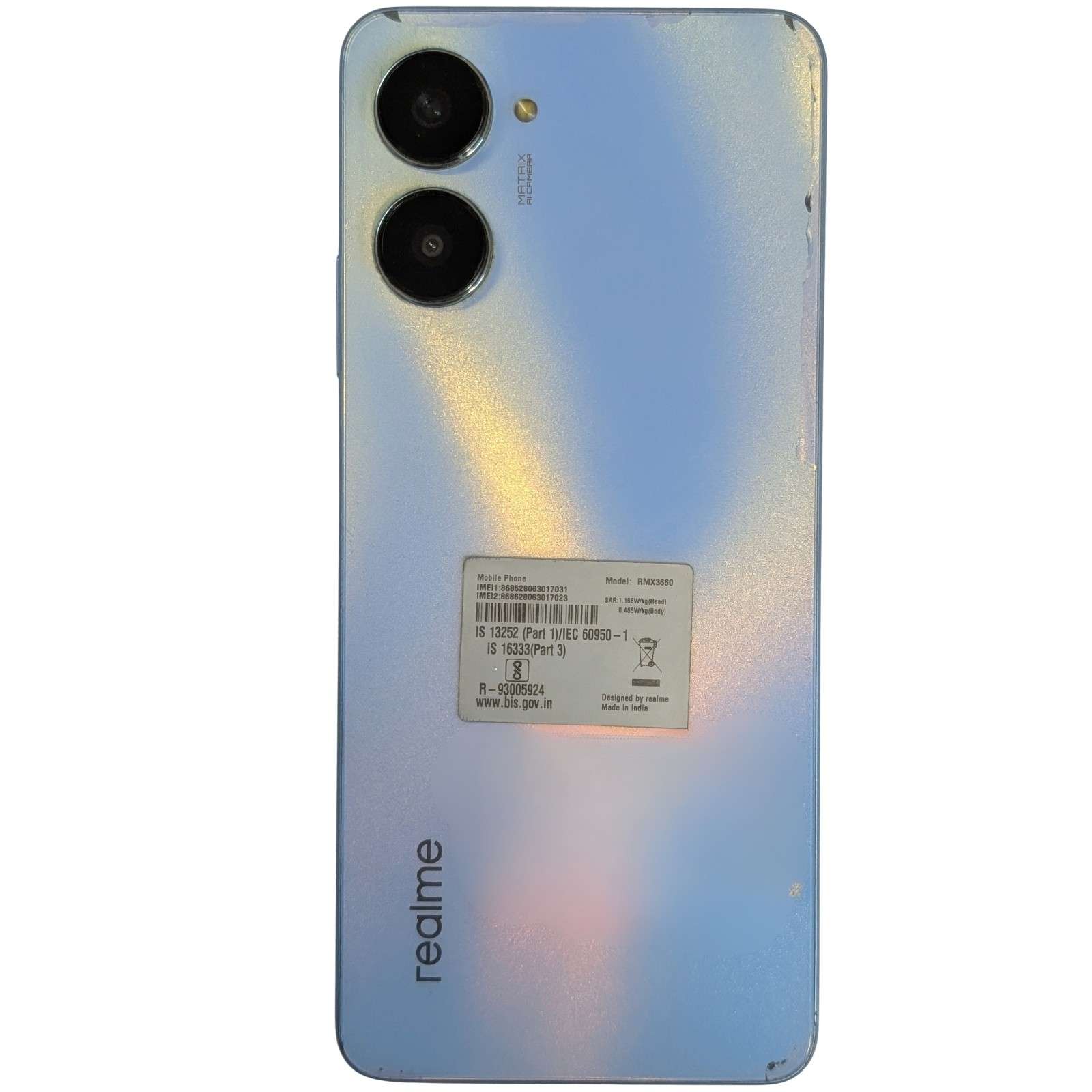 Use Realme 10 Pro 5G 128GB 8GB Nebula Blue