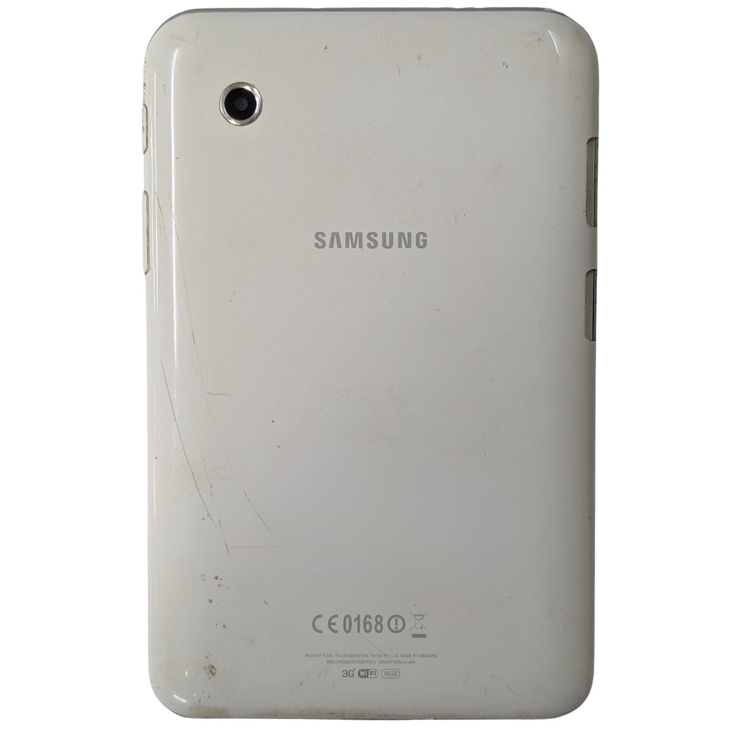 Used Samsung Galaxy Tab 2 (GT-P3100) 16GB 1GB RAM 7" White Tablet
