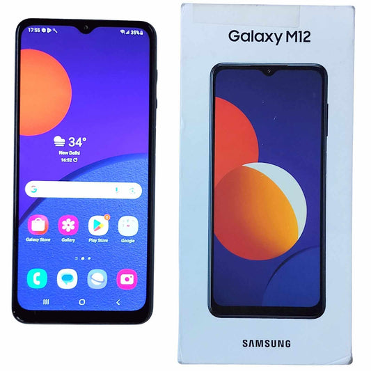 Samsung Galaxy M12 128GB 6GB RAM Black (Good Condition)
