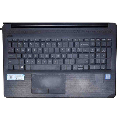 Used HP Notebook 15-da0xxx 15.6" Intel Core i3 7th Gen 256GB SSD 12GB RAM Black Laptop - Alternate View