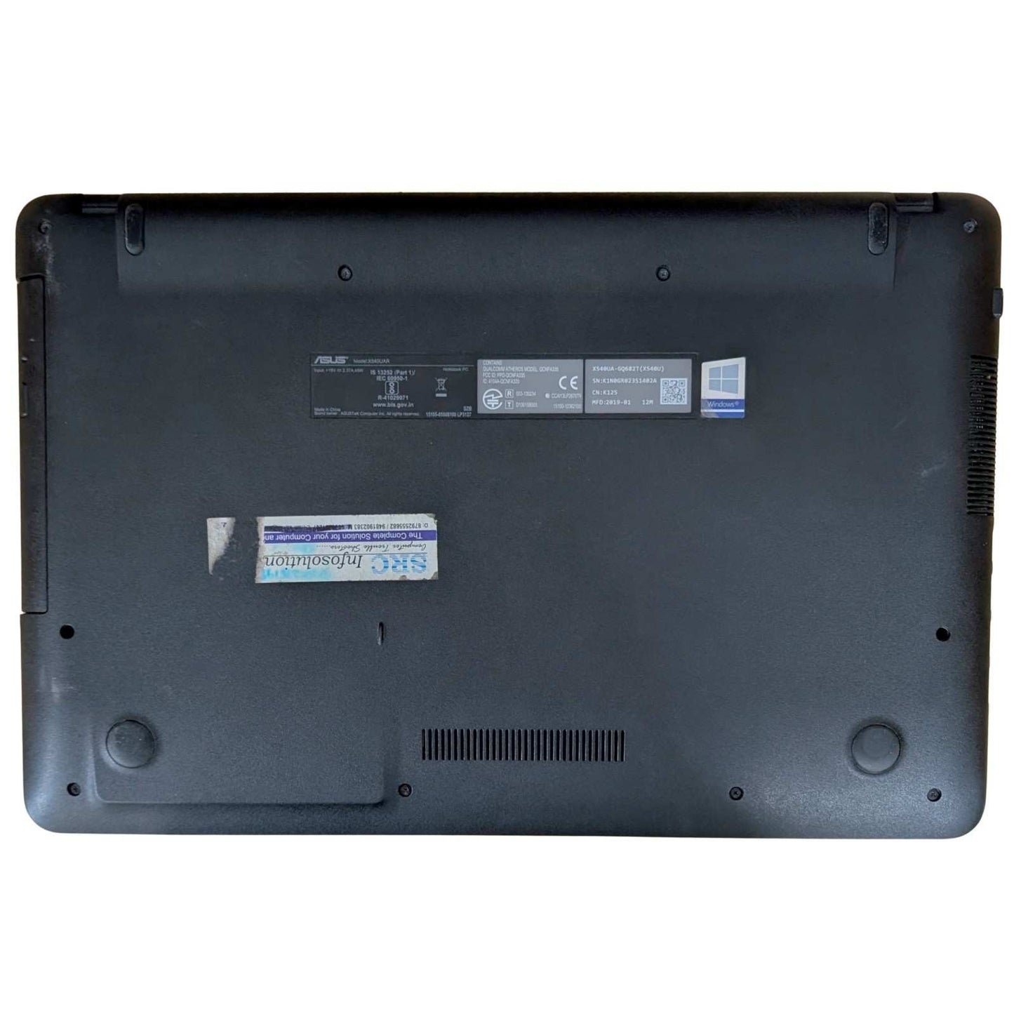 Used ASUS VivoBook 15.6" Intel Core i3 7th Gen 480GB SSD 8GB RAM Black 