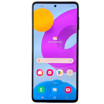 Samsung Galaxy M52 5G 128GB 8GB RAM Blazing Black (Good Condition) - Budli Certified