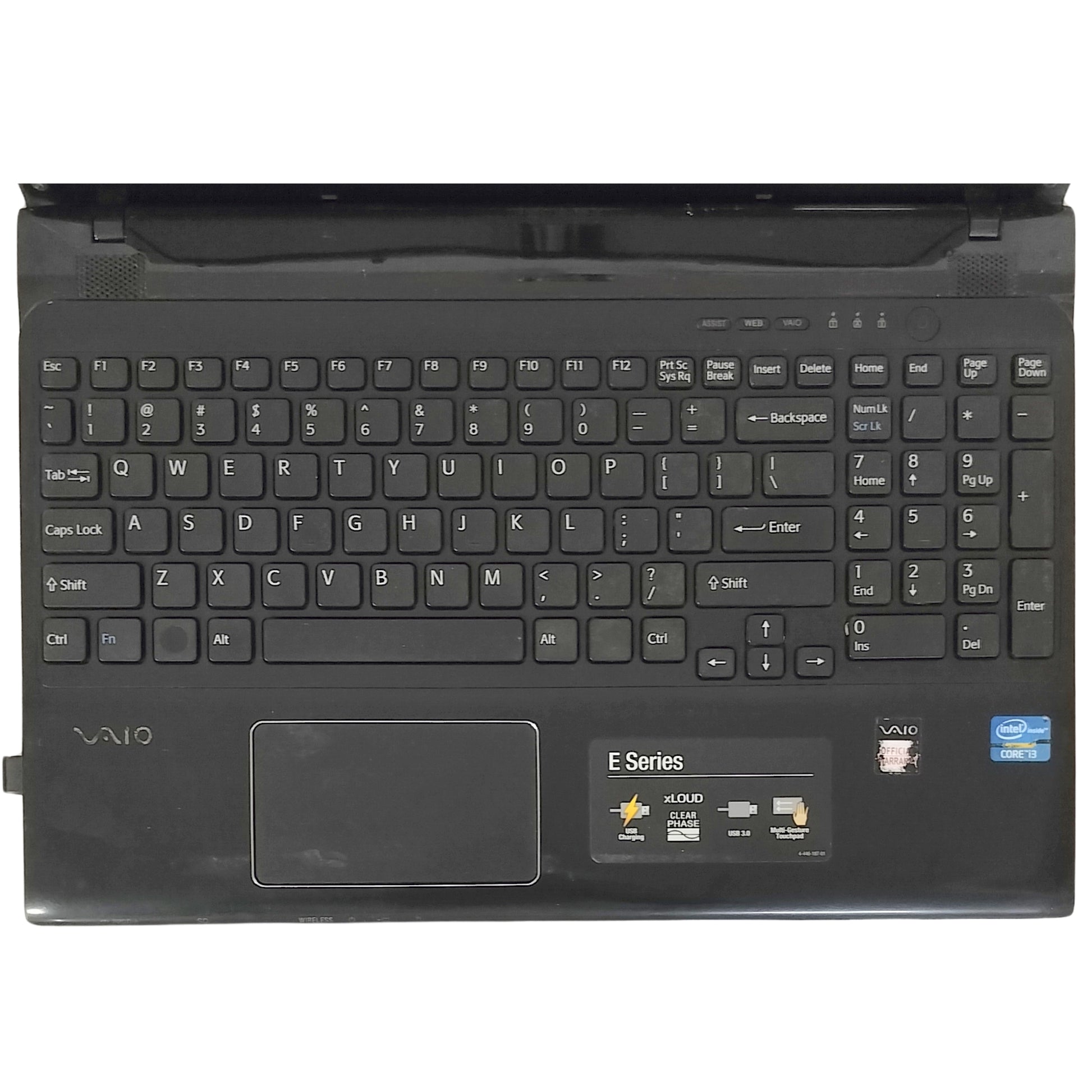 Keyboard Of Used Sony Vaio E Series 15.5" Intel Core i3-2nd Gen 