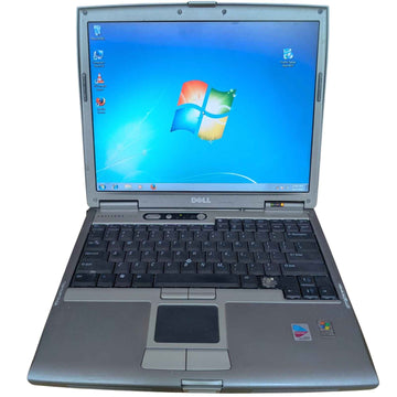 Used Dell Latitude D610 14" Intel Pentium M CPU 80GB HDD 1GB RAM Grey Laptop - Budli Certified