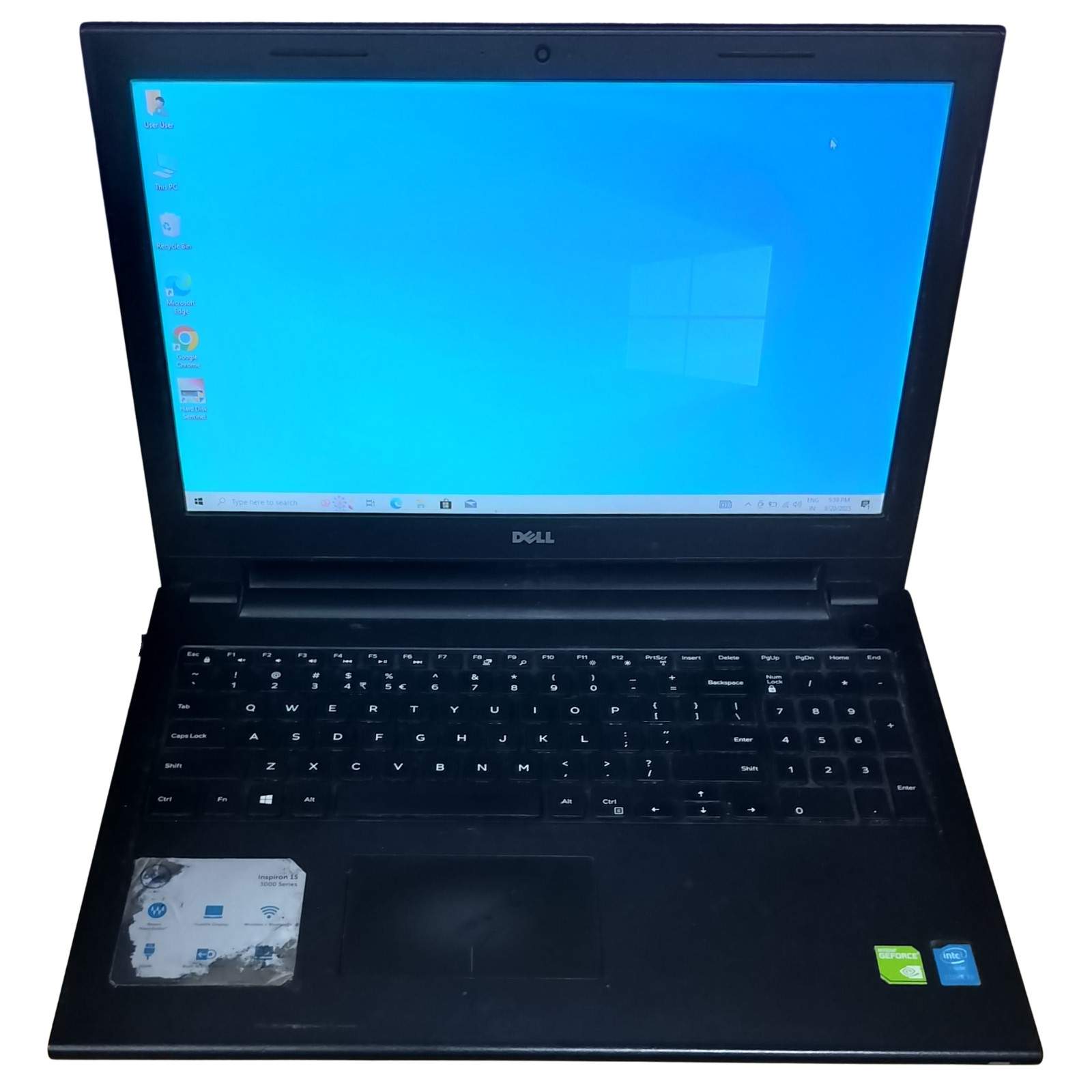 Used Dell Inspiron 3542 15.6" Intel Core i3 4th Gen 500GB HDD 