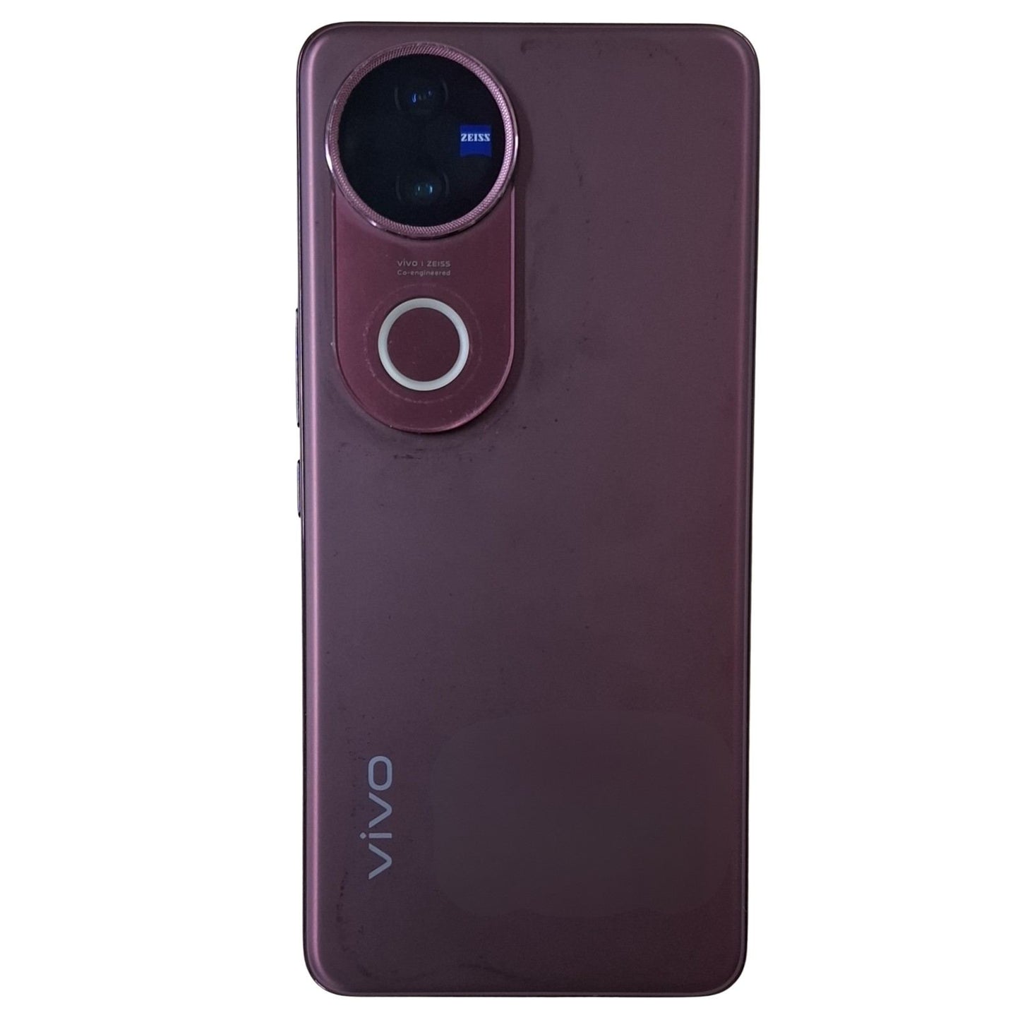 Back View Of Vivo V50 5G 128GB 8GB RAM Rose Red (Good Condition)