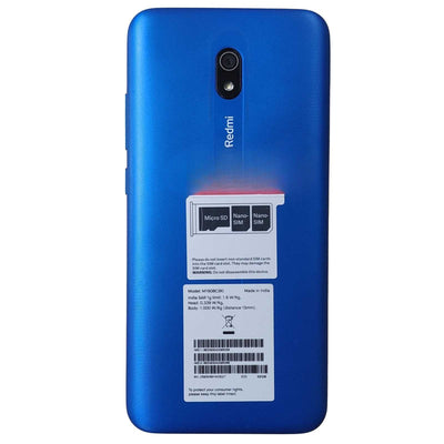 Used Xiaomi Redmi 8A 32GB 3GB RAM Blue - Alternate View