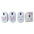 Combo of 4 Wipro Plug, Syska Plug and Hohm Plug 16A (Good Condition)