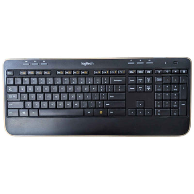 Combo Logitech K520 Wireless Keyboard and Logitech USB M510 Wireless Mouse - Alternate View