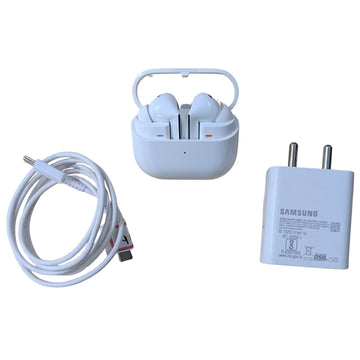 Samsung Galaxy Buds 3 Pro Powered by Galaxy AI, IP57, Active Noise Cancellation, Adaptive Noise Control, 360 Surround Sound, Pinch Controls, Galaxy Ecosystem (Good Condition) - Budli Certified