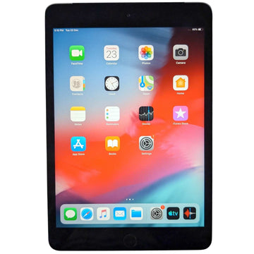 Apple iPad Mini 3 Wi Fi + Cellular (A1600) 7.9" 128GB Space Gray(Good Condition) - Budli Certified