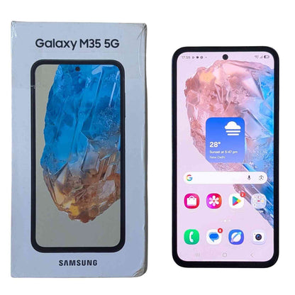 Samsung Galaxy M35 5G 128GB 6GB Thunder Grey (Unboxed - Brand Warranty)