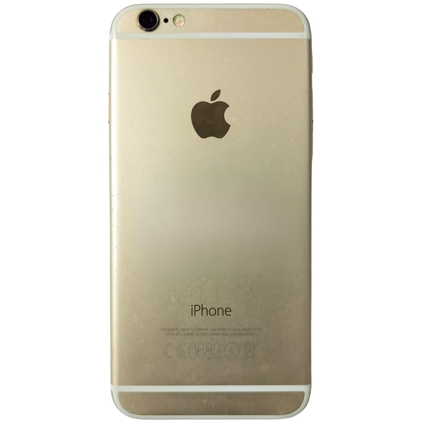 Back Panel Of Dead Apple iPhone 6 Gold