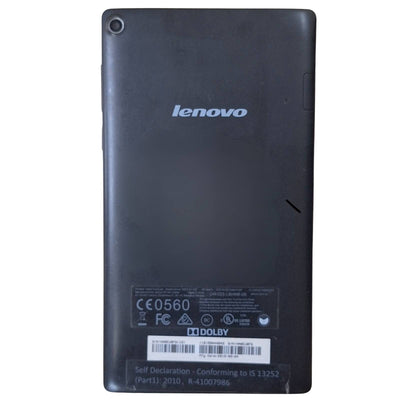 Used Lenovo Tab 2 A7-20F (Wi Fi) 7" 8GB 1GB RAM Black Tablet - Alternate View
