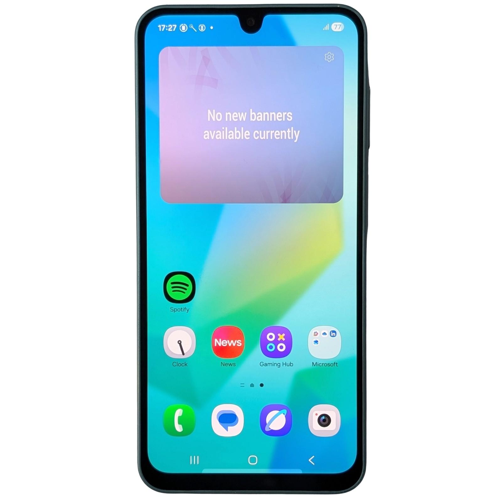 Used Samsung Galaxy A16 5G 128GB 6GB RAM Blue Black | buy.budli.in