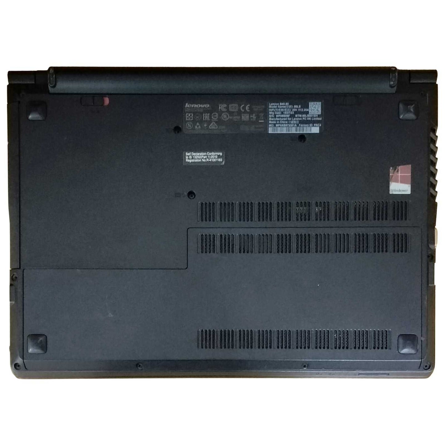 Lenovo B40-80 14" Intel Core i3-4th Gen 1TB HDD 4GB RAM Black Laptop 