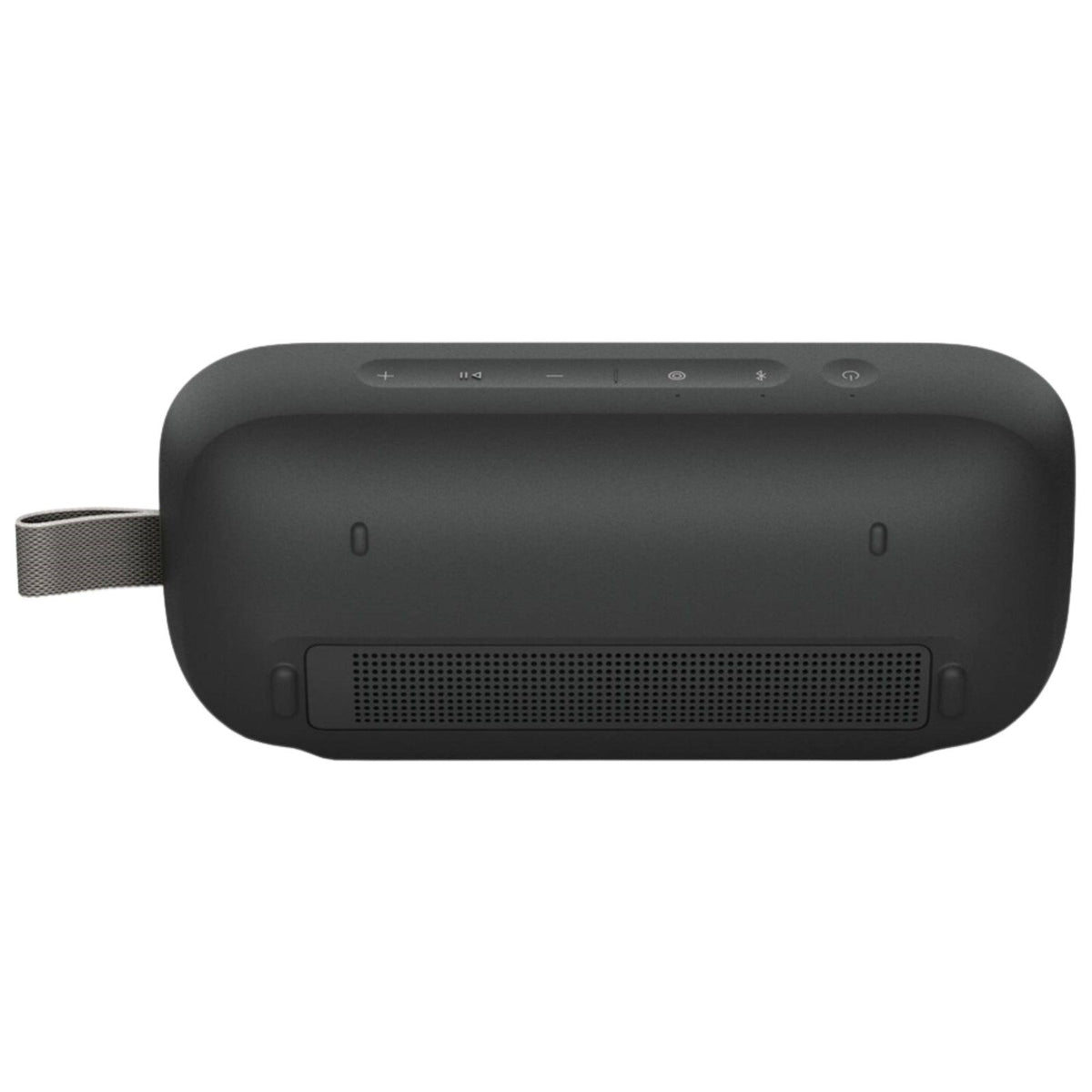 Back Panel Of Bose SoundLink Flex Bluetooth Portable Speaker
