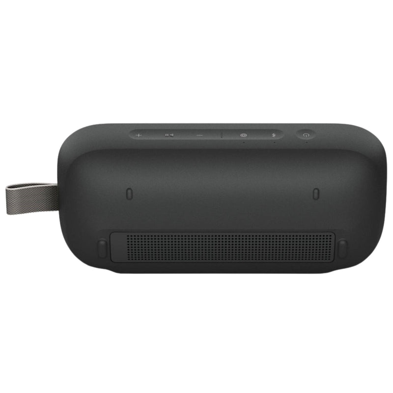 Back Panel Of Bose SoundLink Flex Bluetooth Portable Speaker