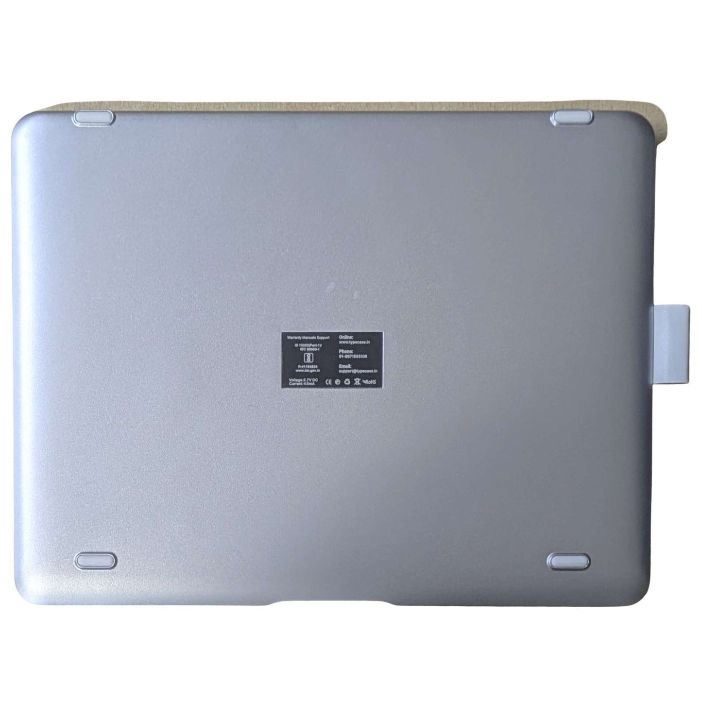 Typecase FlexBook Touch 7in1 Wireless Keyboard Case Silver (Like New Condition)