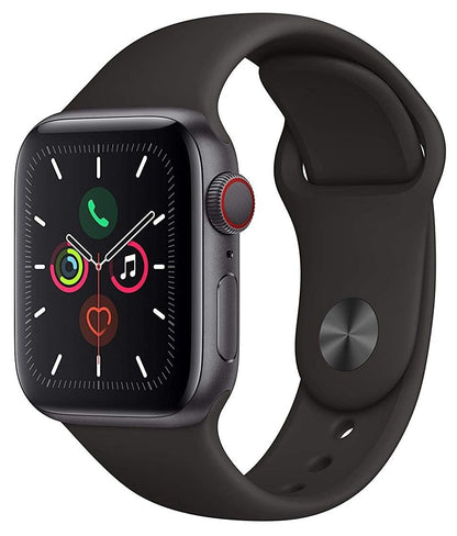 Apple Watch Series 5 (A2156) GPS + Cellular 40mm Space Gray Aluminium Case (Good Condition)