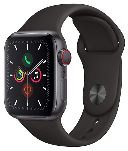 Apple Watch Series 5 (A2156) GPS + Cellular 40mm Space Gray Aluminium Case (Good Condition)