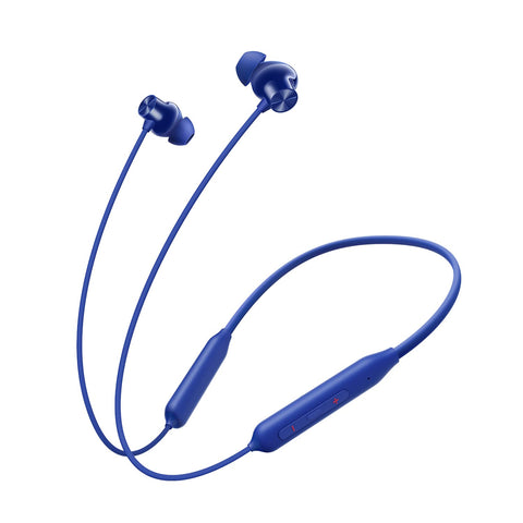 Buy OnePlus Bullets Z2 Bluetooth Wireless in Ear Earphones with Mic, Bombastic Bass, 10 Mins Charge - 20 Hrs Music, 30 Hrs Battery Life Beam Blue (Sealed box - Brand warranty)