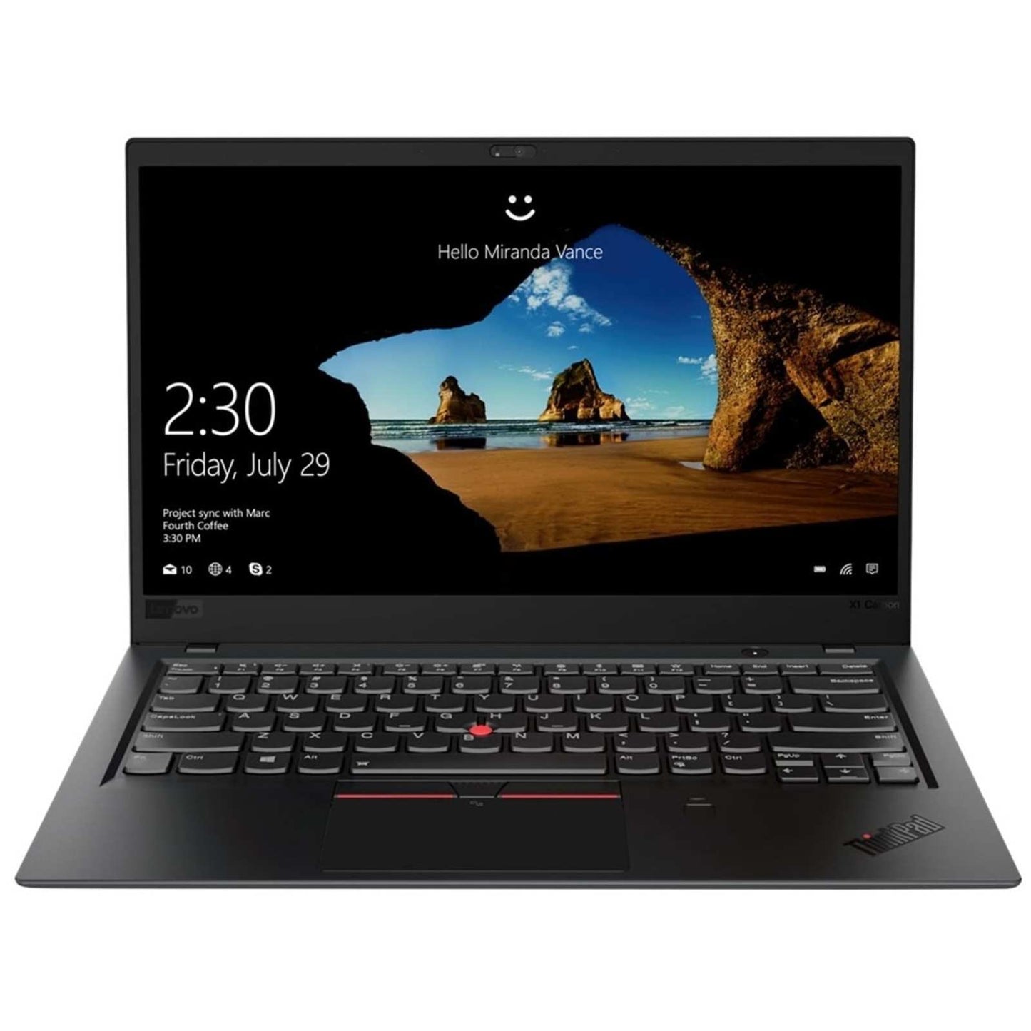 Lenovo ThinkPad  X1 Carbon 14" Intel Core i7 6th Gen 256GB SSD 8GB RAM Black  Premium Business Laptop  (Good Condition)