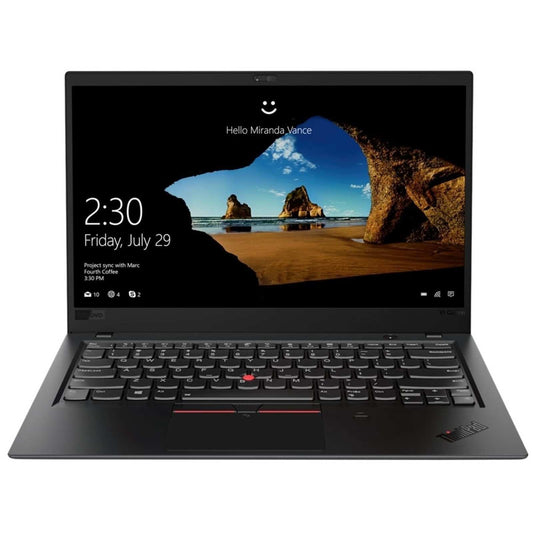 Lenovo ThinkPad  X1 Carbon 14" Intel Core i7 6th Gen 256GB SSD 8GB RAM Black  Premium Business Laptop  (Good Condition)