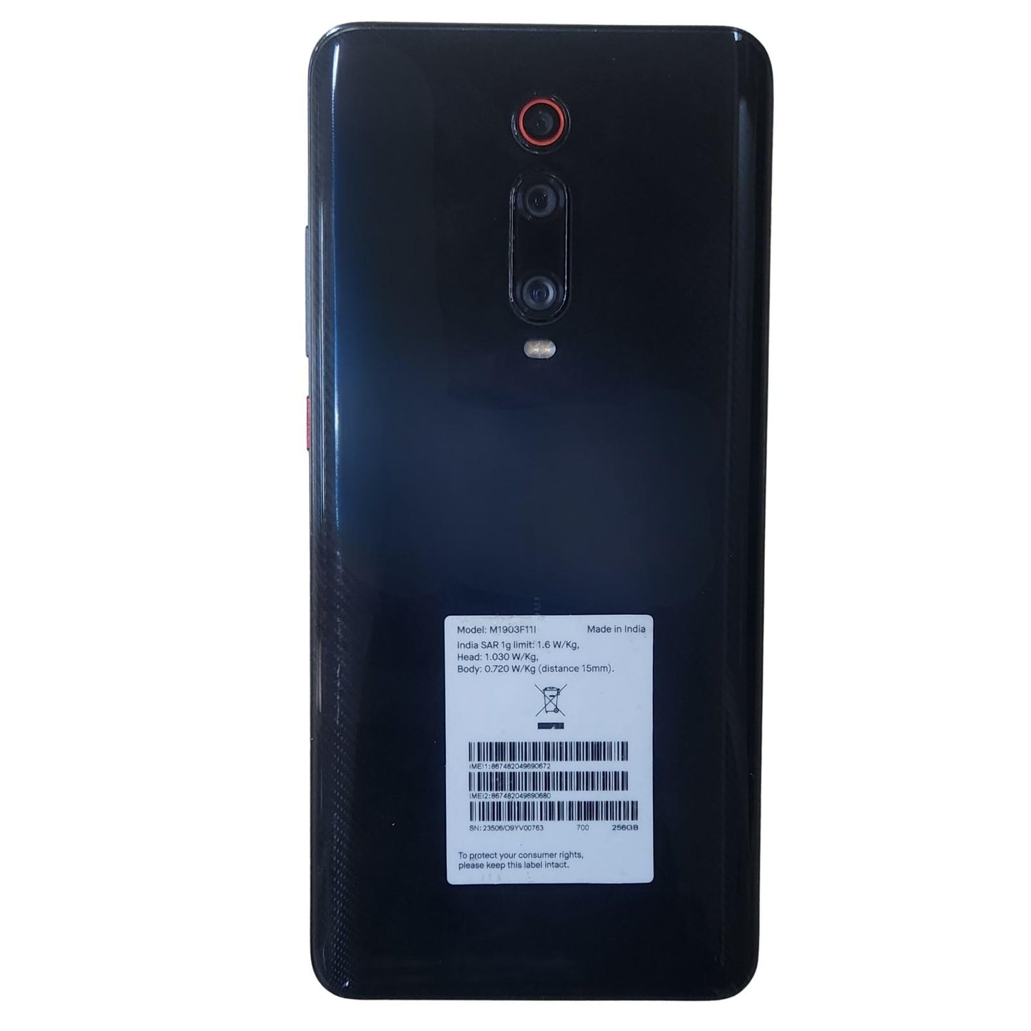 Xiaomi Redmi K20 Pro 128GB 6GB RAM Black (Good Condition)