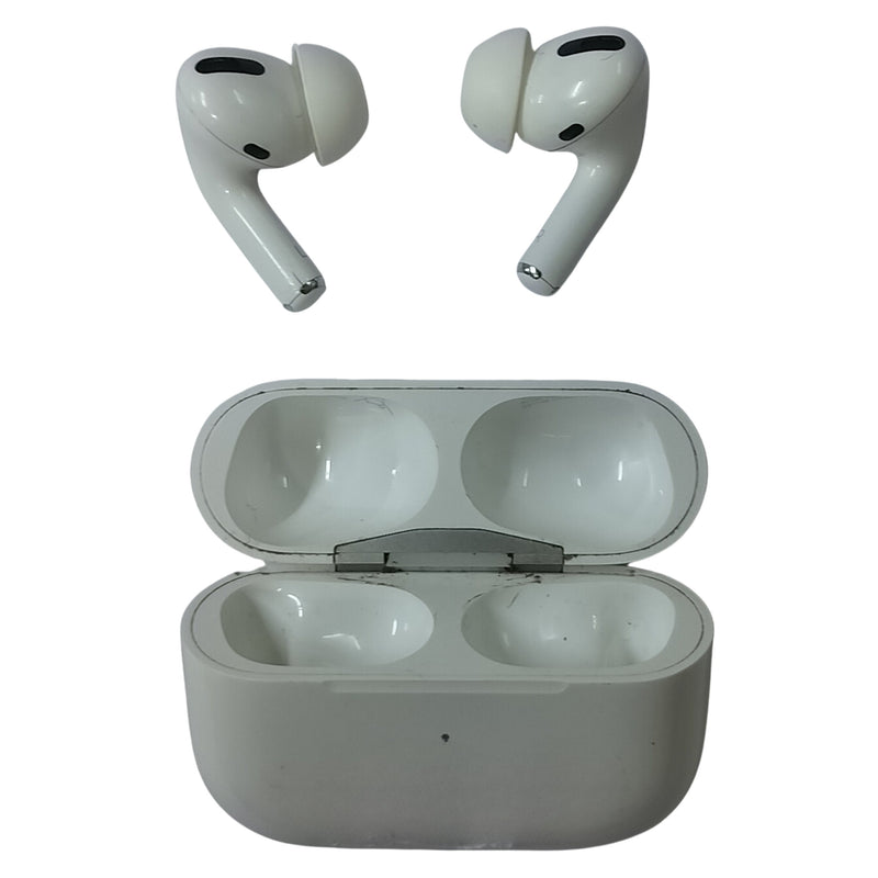 Used Apple Airpods Pro 1 MagSafe Charging Case Active Noise Cancellation Bluetooth Headset White Apple