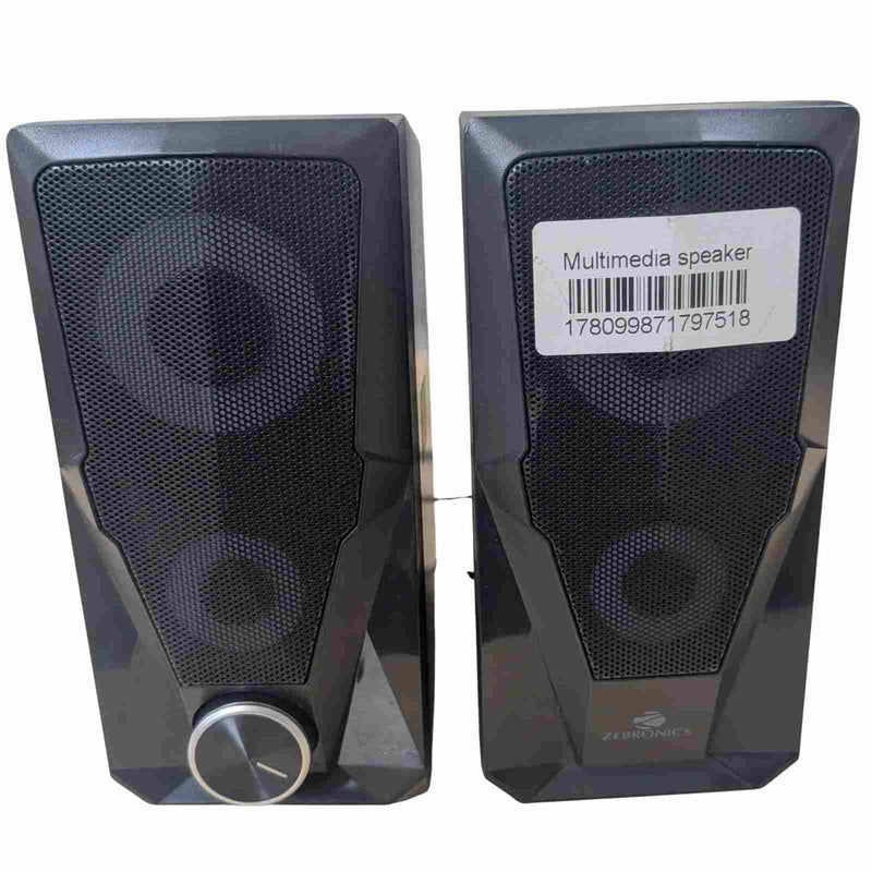 Zebronics Multimedia speaker Black (Good Condition)