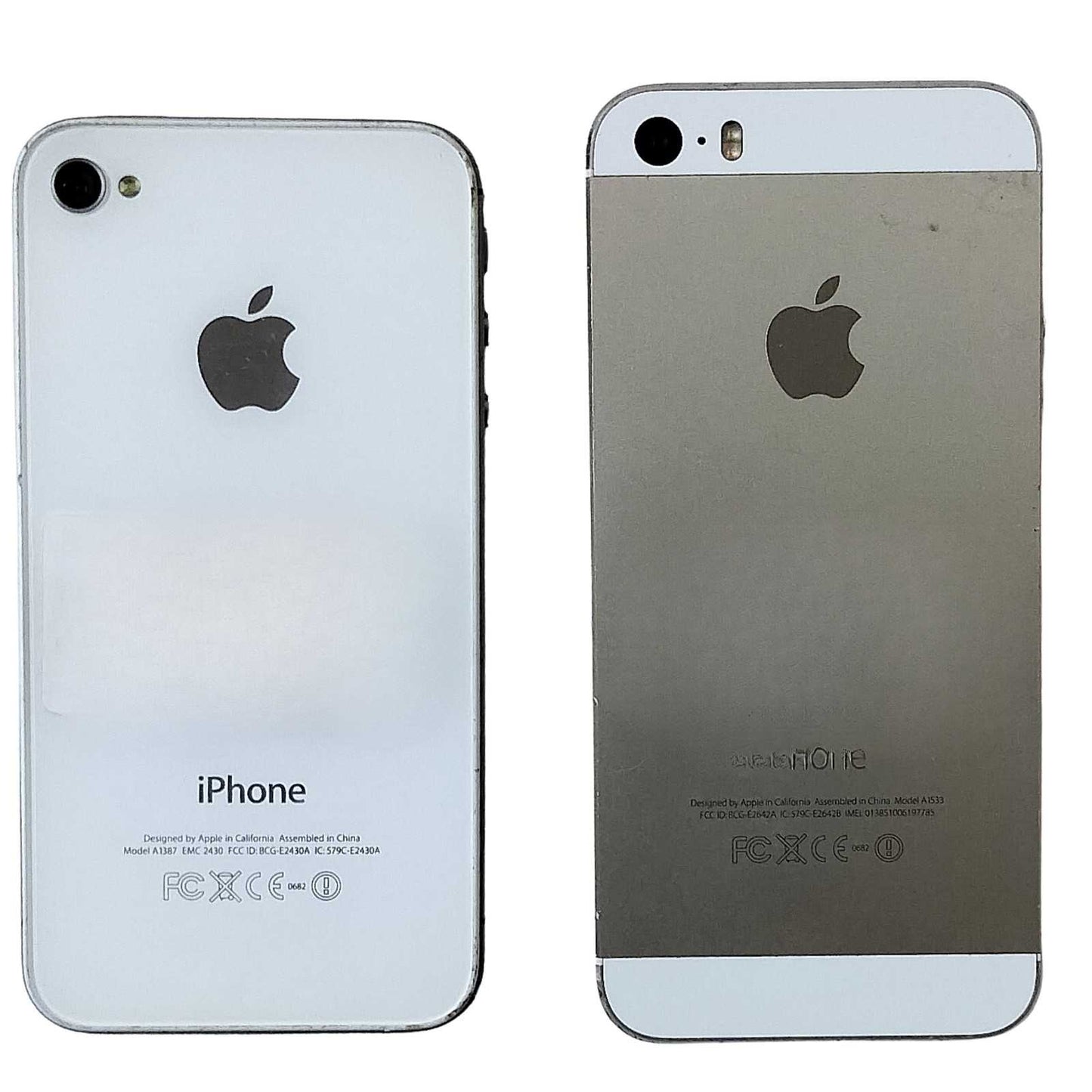 Used Combo of 2 Apple iPhone 4S and  Apple iPhone 5S 