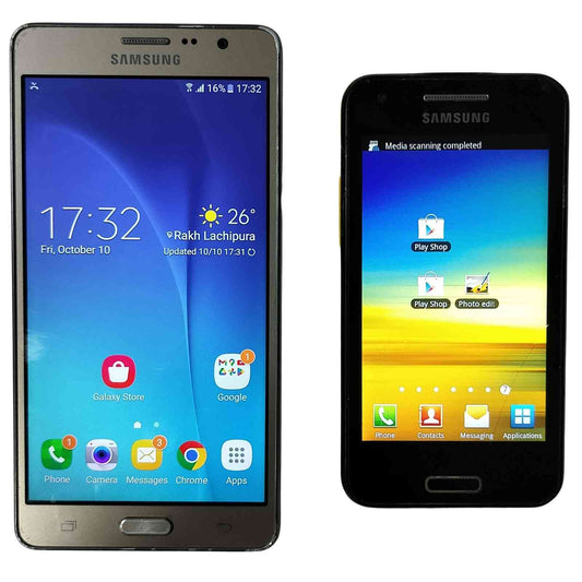 Used Combo of 2 Samsung Galaxy On 7 and Samsung Galaxy Beam Mobiles