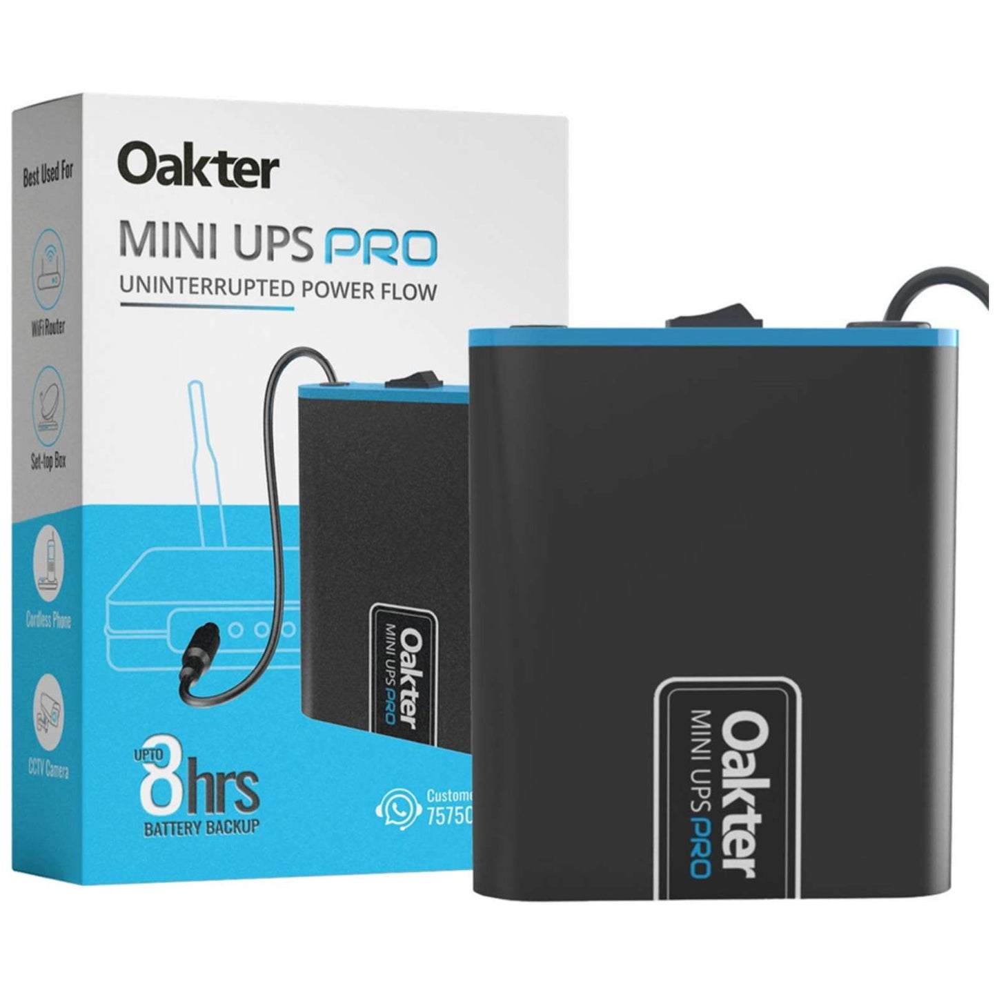 Oakter Mini UPS PRO Power Backup for Router (Good Condition)