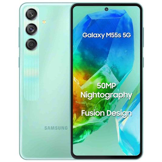 Samsung Galaxy M55S 5G 256GB 8GB RAM Coral Green (Like New Condition)