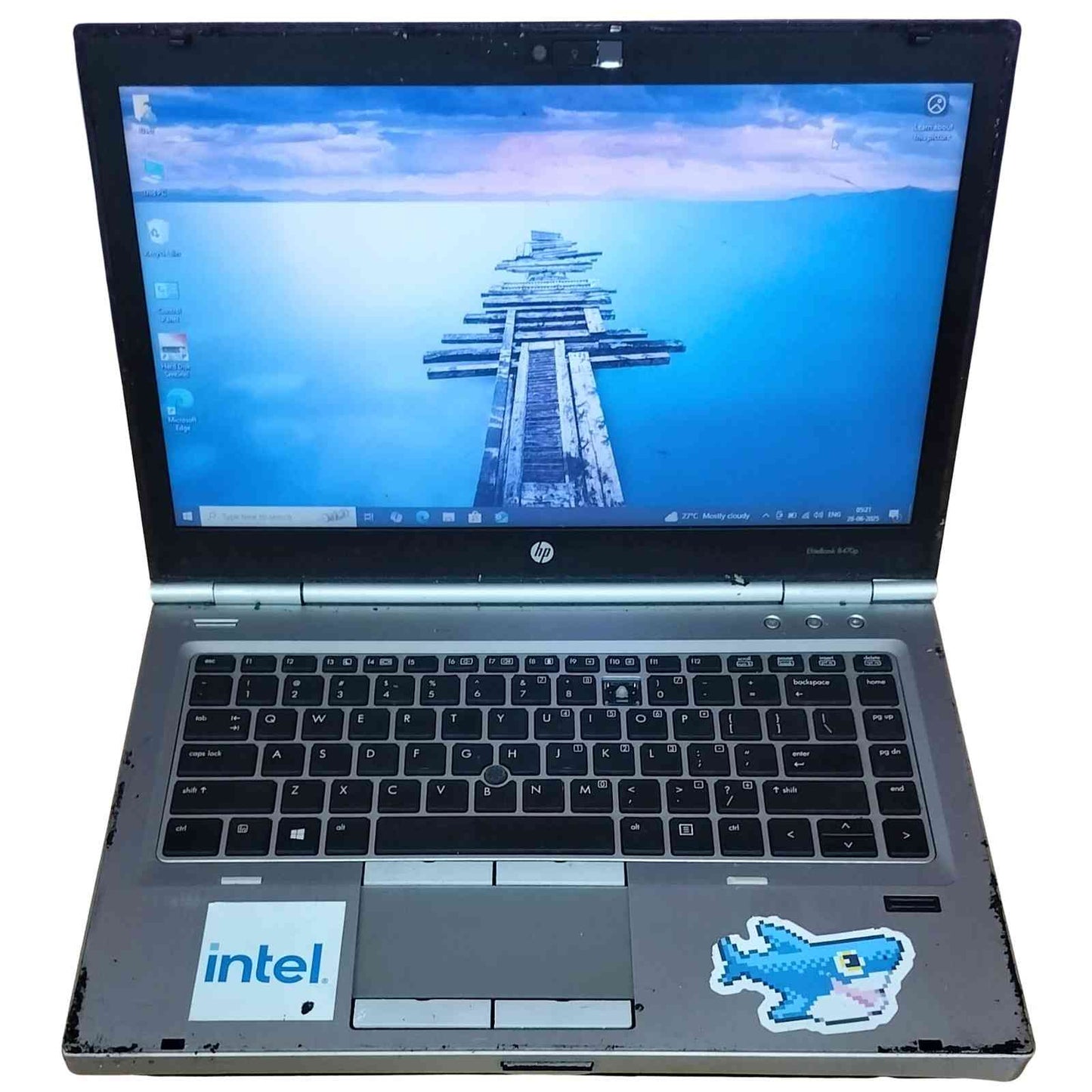Used HP EliteBook 8470P 14" Intle Core i5 3rd Gen 256GB SSD 6GB RAM 