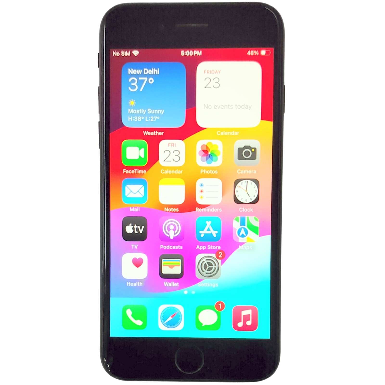 Apple iPhone SE (2nd Gen) 64GB Black (Refurbished )