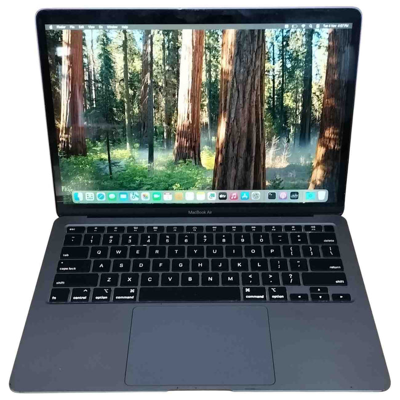 Apple MacBook Air Retina (13-inch, 2020) (A2179) Intel Core i3 10th Gen 256GB SSD 8GB RAM Gray Laptop (Refurbished)