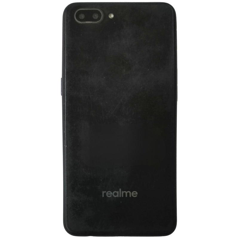 Back View Of Dead Realme C1 Black
