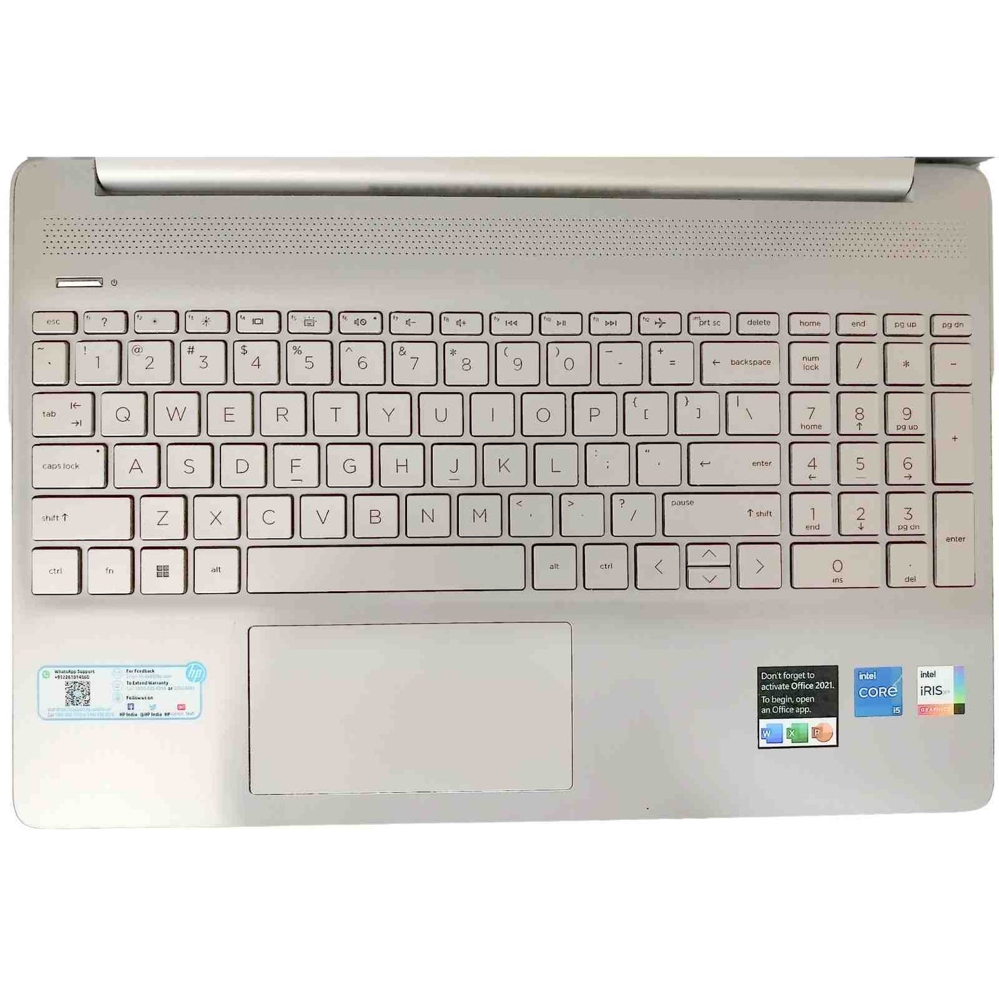 Keyboard Of HP Notebook 15S-Fq5xxx 15.6" Laptop