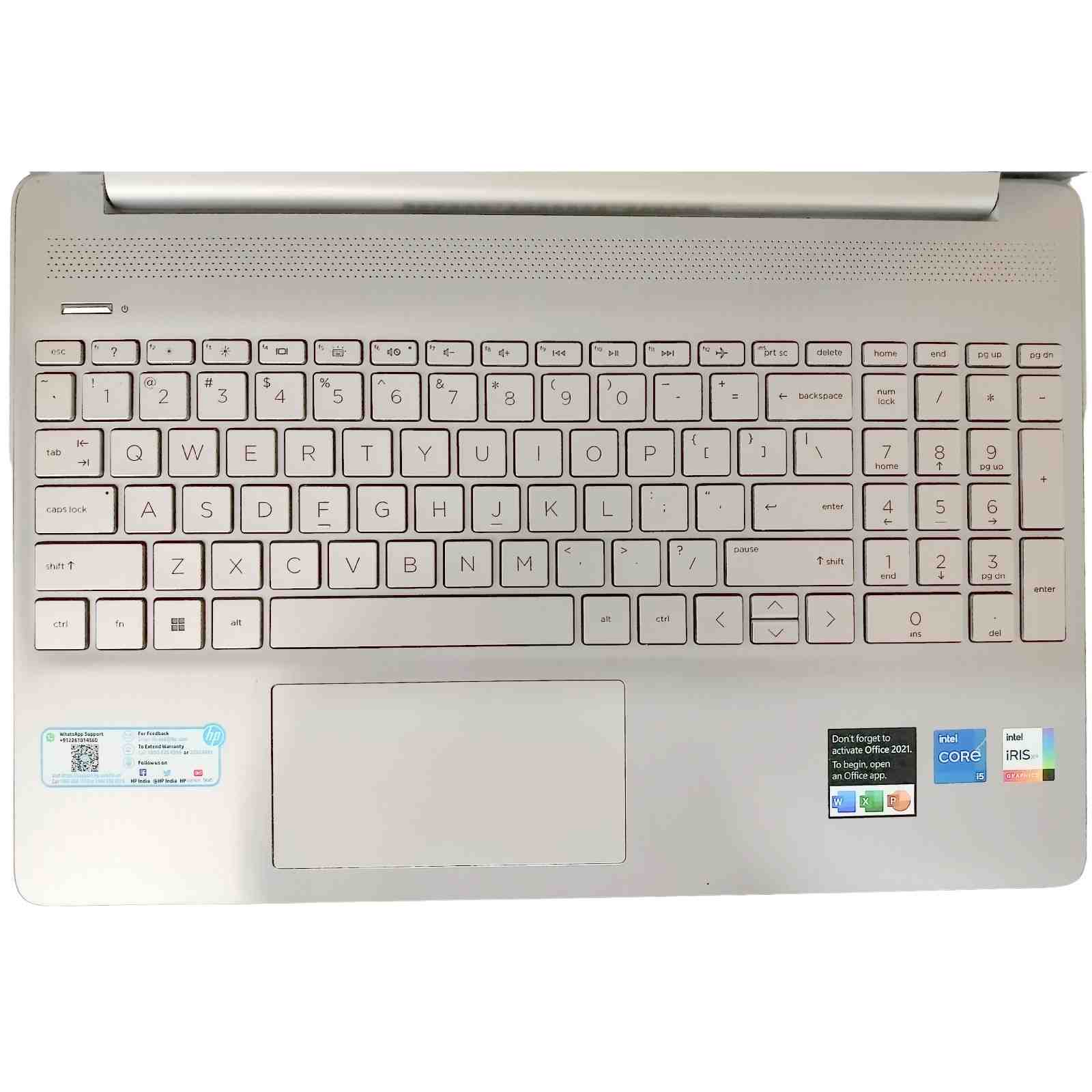 Keyboard Of HP Notebook 15S-Fq5xxx 15.6" Laptop