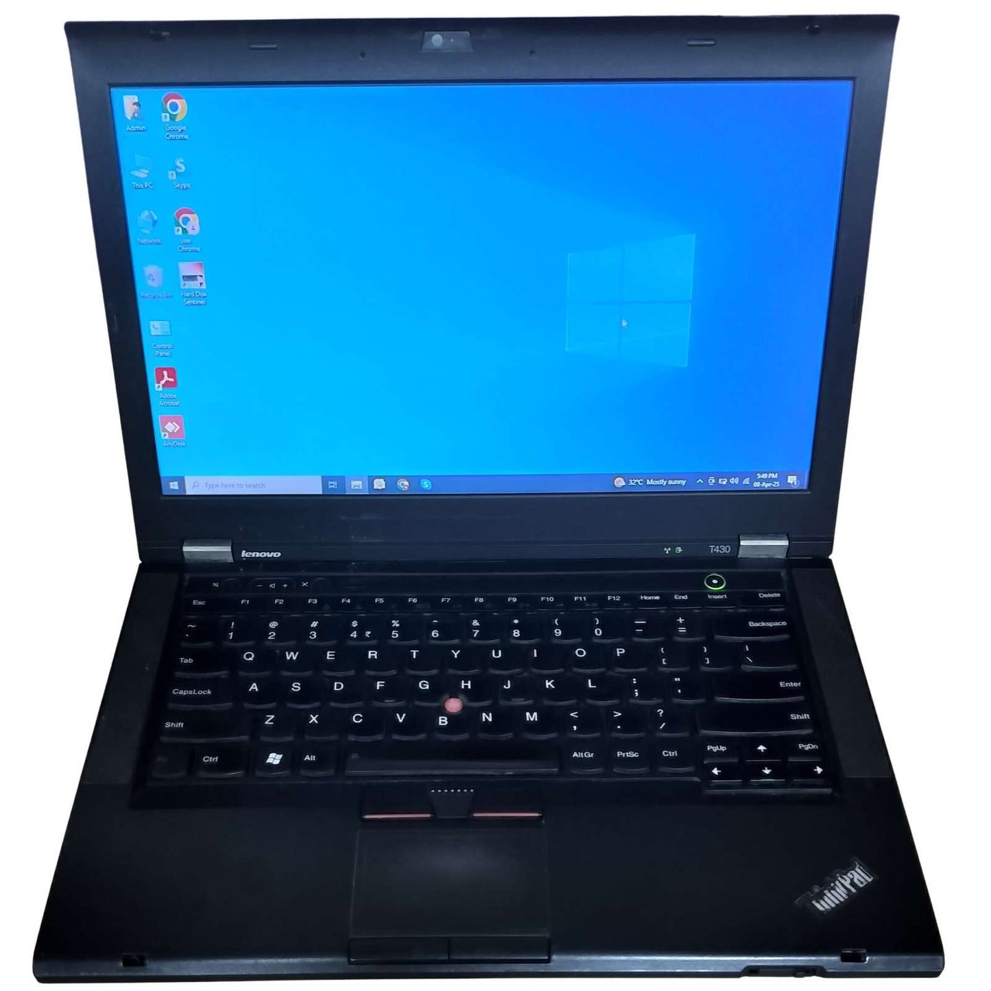 Used Lenovo ThinkPad T430 14" Intel Core i5 3rd Gen 500GB HDD 8GB RAM Black Laptop 
