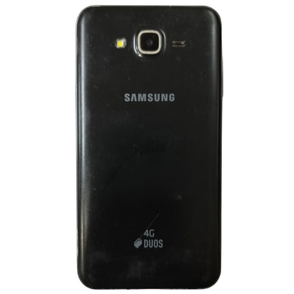 Back Panel Of Used Samsung Galaxy J7 Black 