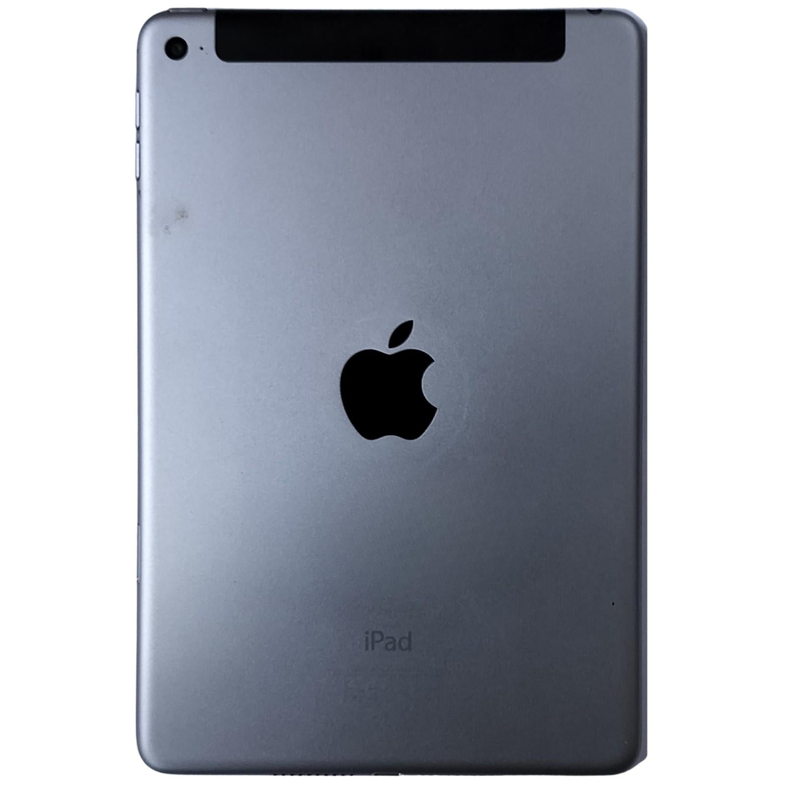 Apple iPad Mini 4 (A1550) Wi-Fi + Cellular 7.9" 64GB Space Gray (Good Condition)