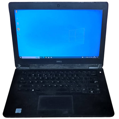 Used Dell Latitude E7270 14" Intel Core i7 6th Gen 256GB SSD 16GB RAM Black Laptop