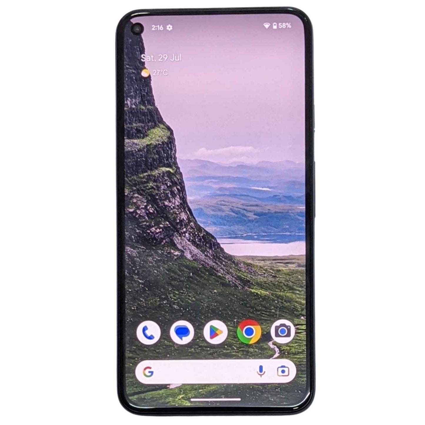 Google Pixel 5 128GB 8GB RAM Just Black (Good Condition)